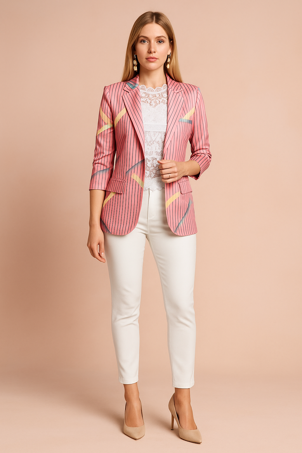 Jovie | Elegant Women's Jacket with Shawl Collar 6